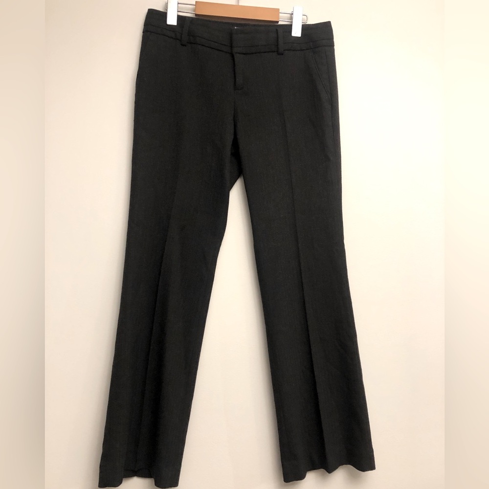 Banana Republic Petite Dark Grey Trouser, Size 6